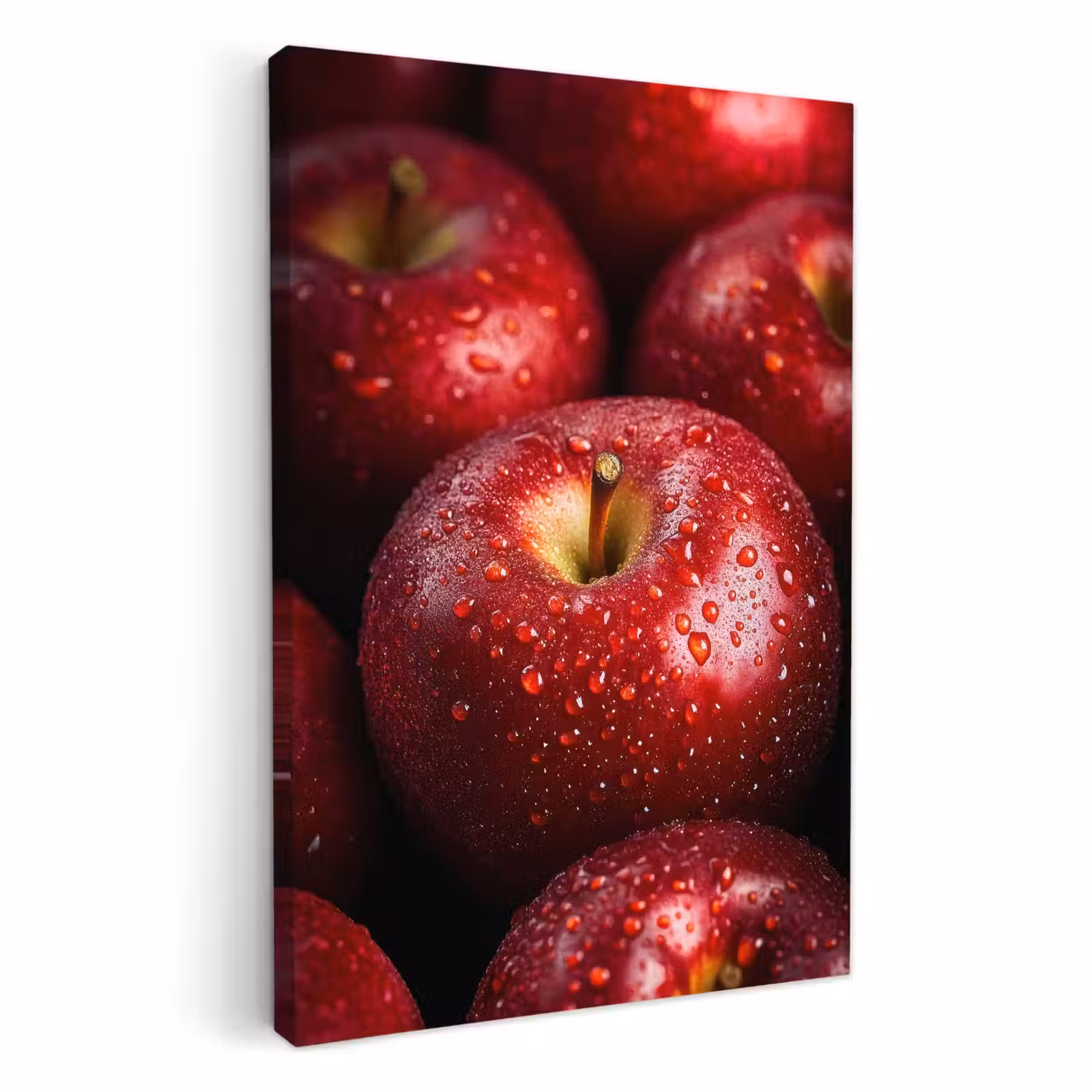KitchenYeah - Cocina - Lienzo - Rojo - Manzanas - Frutas — 1