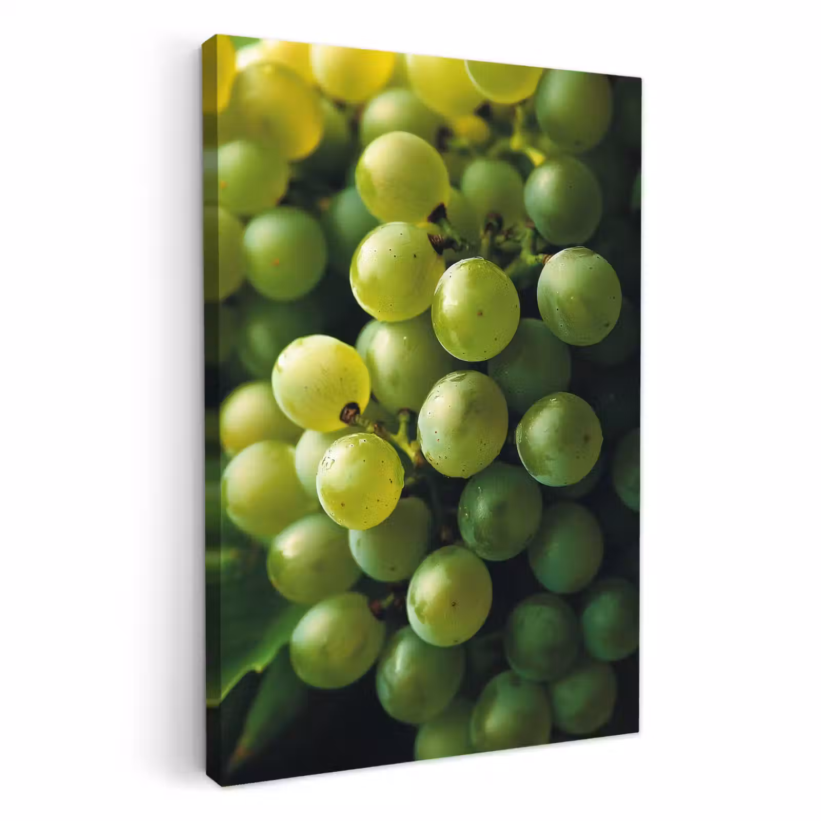 KitchenYeah - Cocina - Lienzo - Uvas - Racimo - Verde — 1