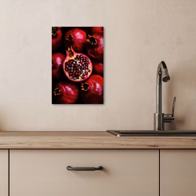 KitchenYeah - Cocina - Lienzo - Granada - Roja - Fruta — 1