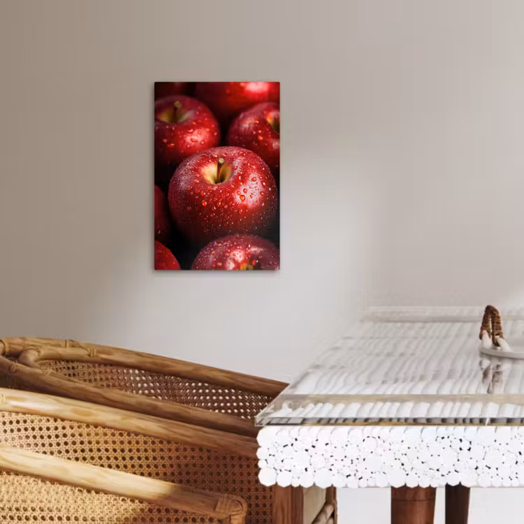 KitchenYeah - Cocina - Lienzo - Rojo - Manzanas - Frutas — 2
