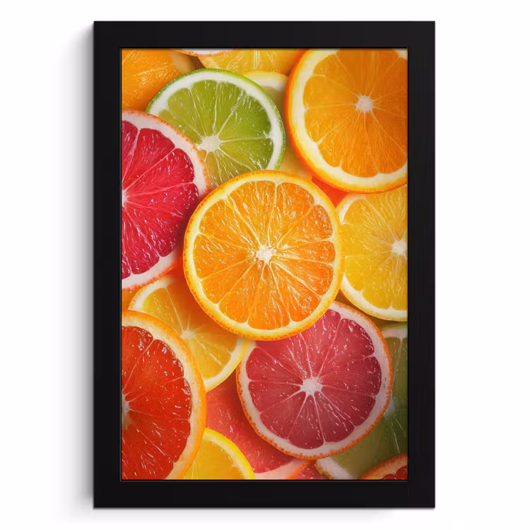Cuadros enmarcados - Fruta - Colorido - Primer plano — 1
