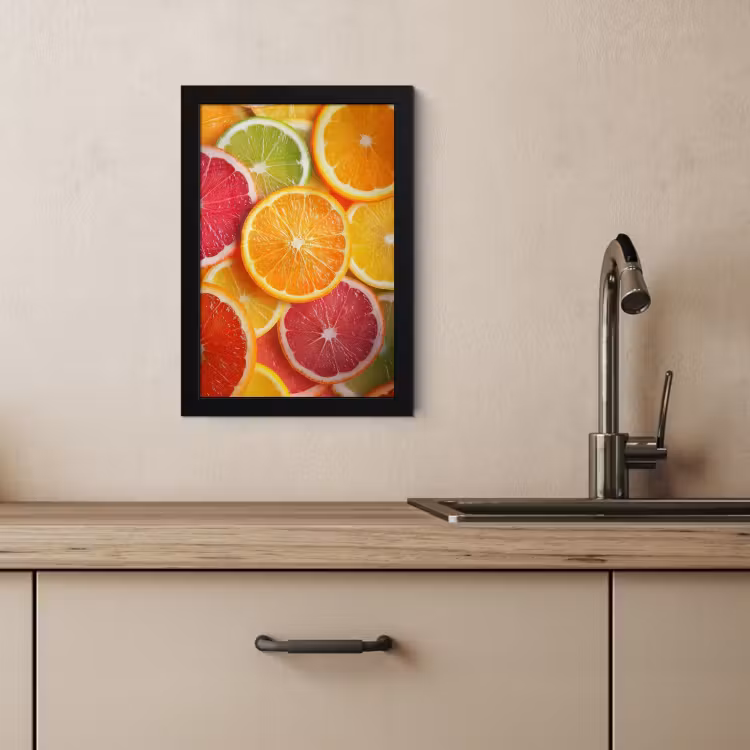 Cuadros enmarcados - Fruta - Colorido - Primer plano — 2