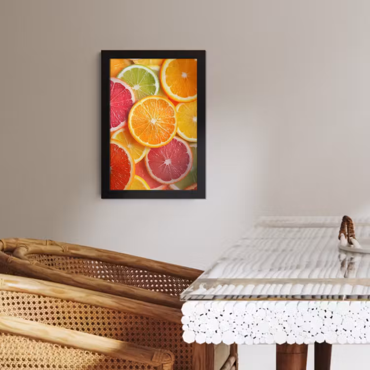 Cuadros enmarcados - Fruta - Colorido - Primer plano — 3