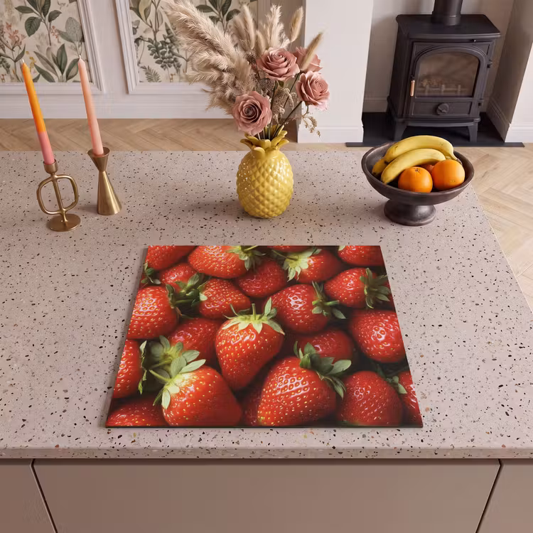 Protector de inducción - Fresa - Fruta - Rojo — 3