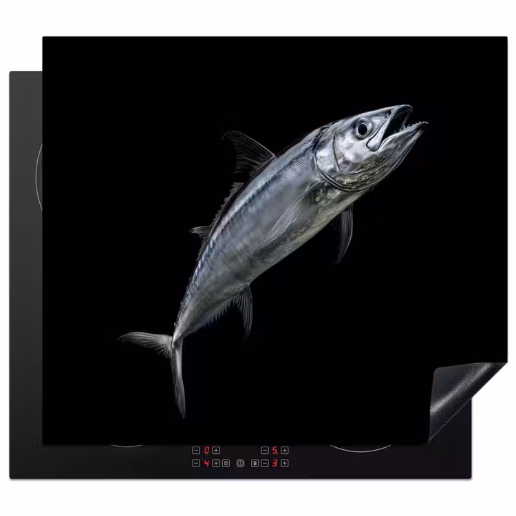 Protector de inducción - Caballa - Pescado - Negro — 1