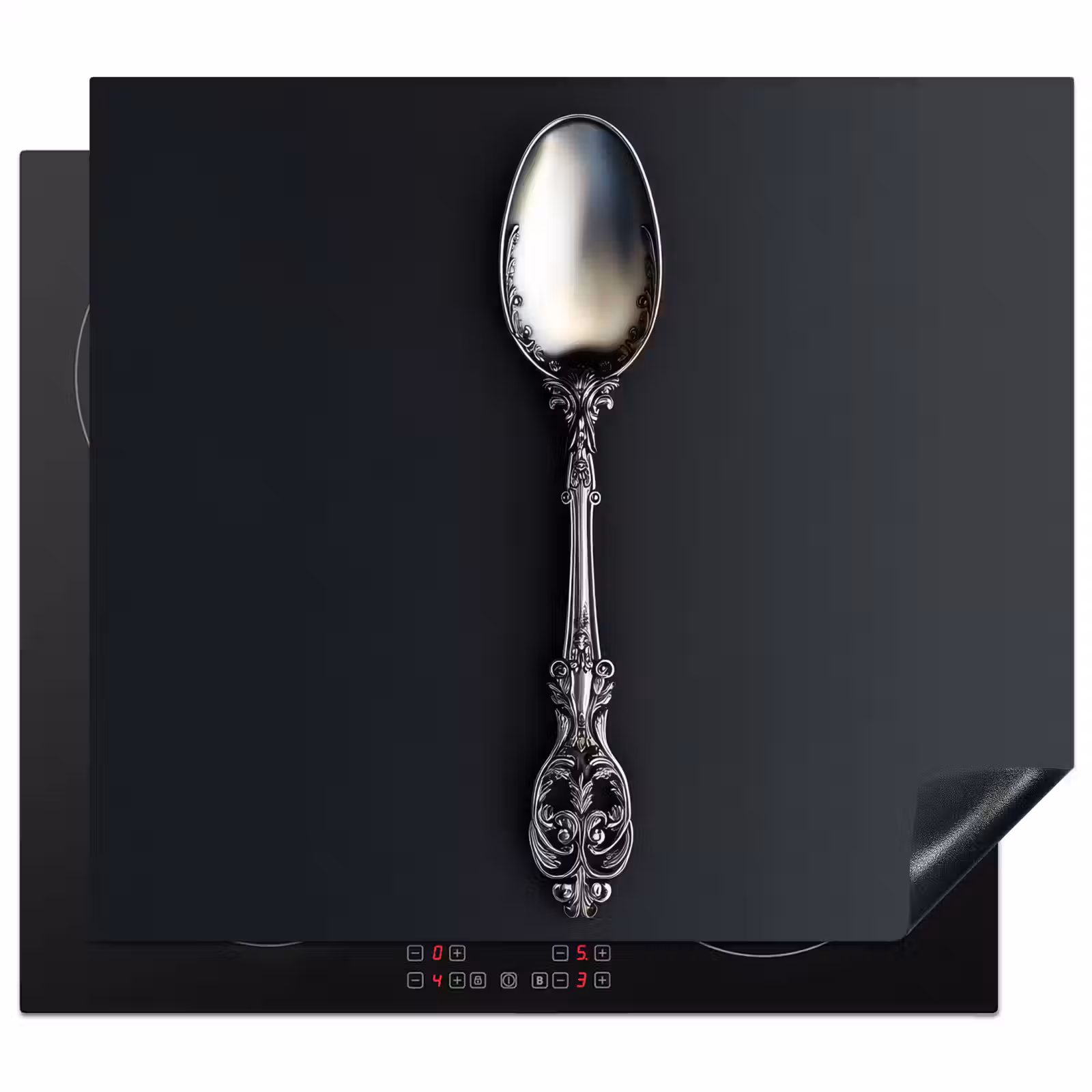 Protector de inducción - Cuchara - Plata - Metal — 1