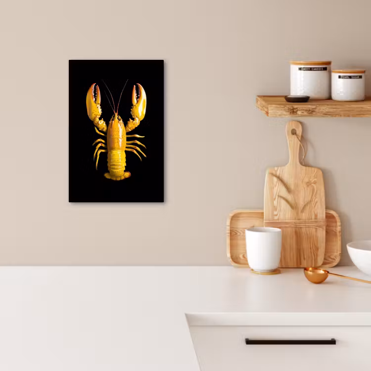Lienzos decorativos - Cáncer - Amarillo - Puntos - Sólido — 3