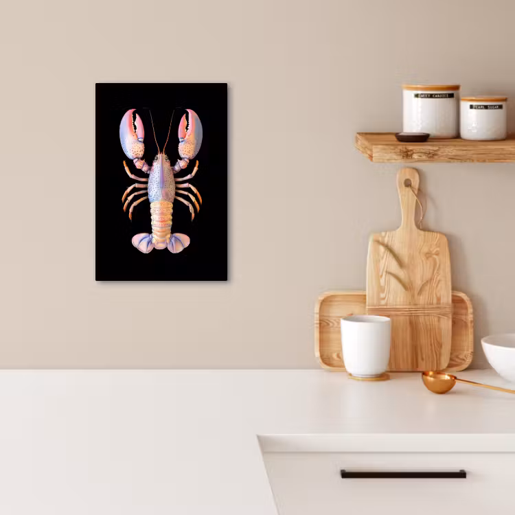Lienzos decorativos - Cáncer - Rosa - Suave - Negro — 3