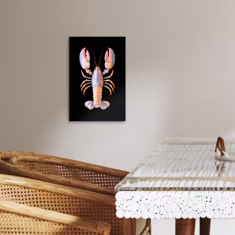 Lienzos decorativos - Cáncer - Rosa - Suave - Negro — 4