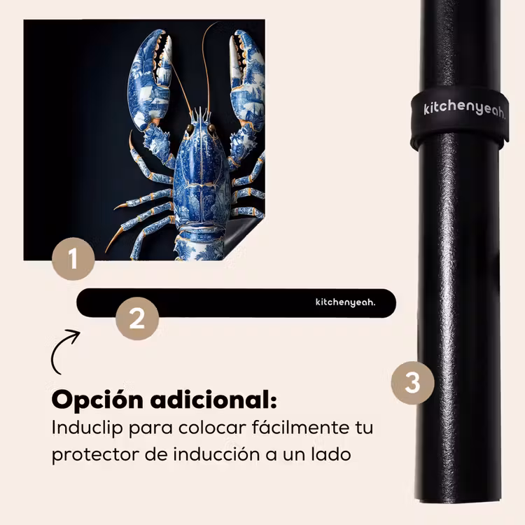 Protector de inducción - Aragosta - Blu Delft - Scudo - Resistente — 8