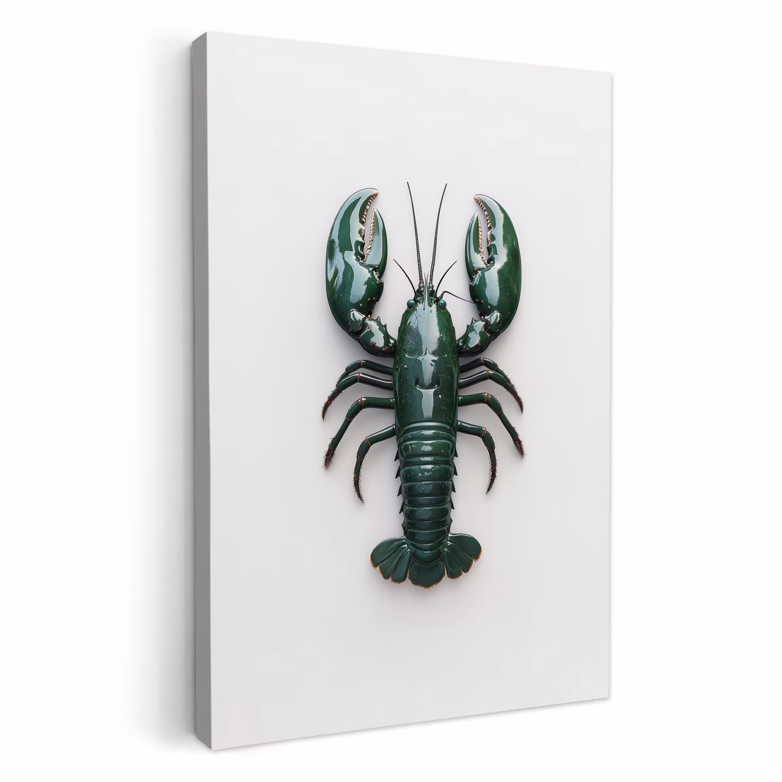 Lienzos decorativos - Cáncer - Glossier - Verde - Blanco — 1