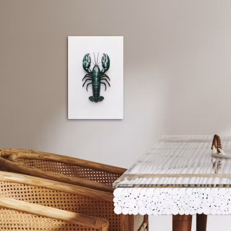 Lienzos decorativos - Cáncer - Glossier - Verde - Blanco — 2