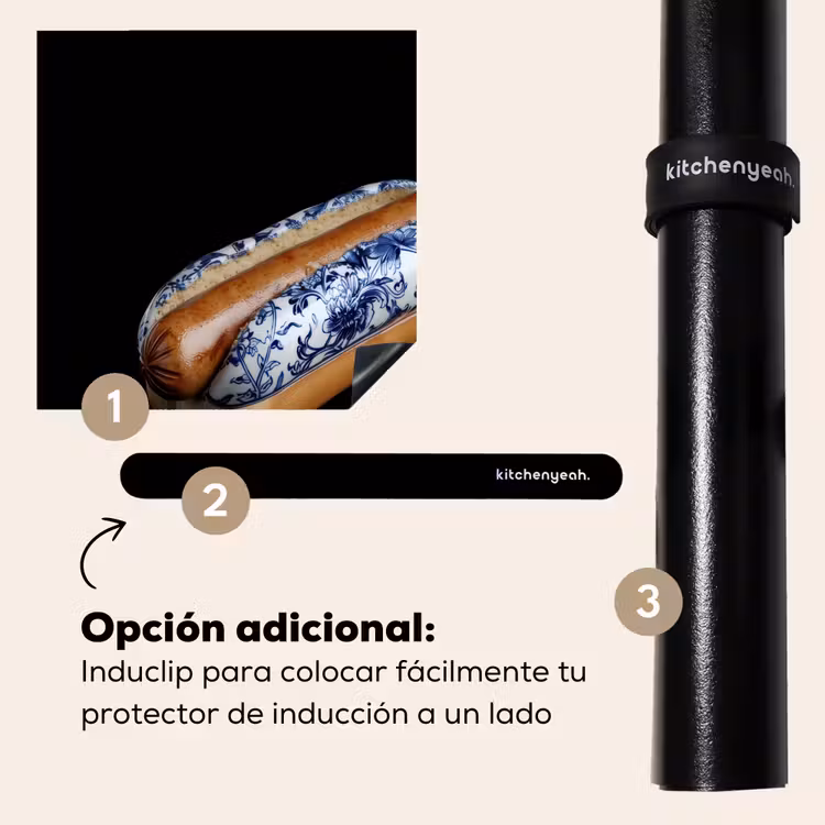 Protector de inducción - Hot dog - Porcellana - Blu Delft - Cibo — 8
