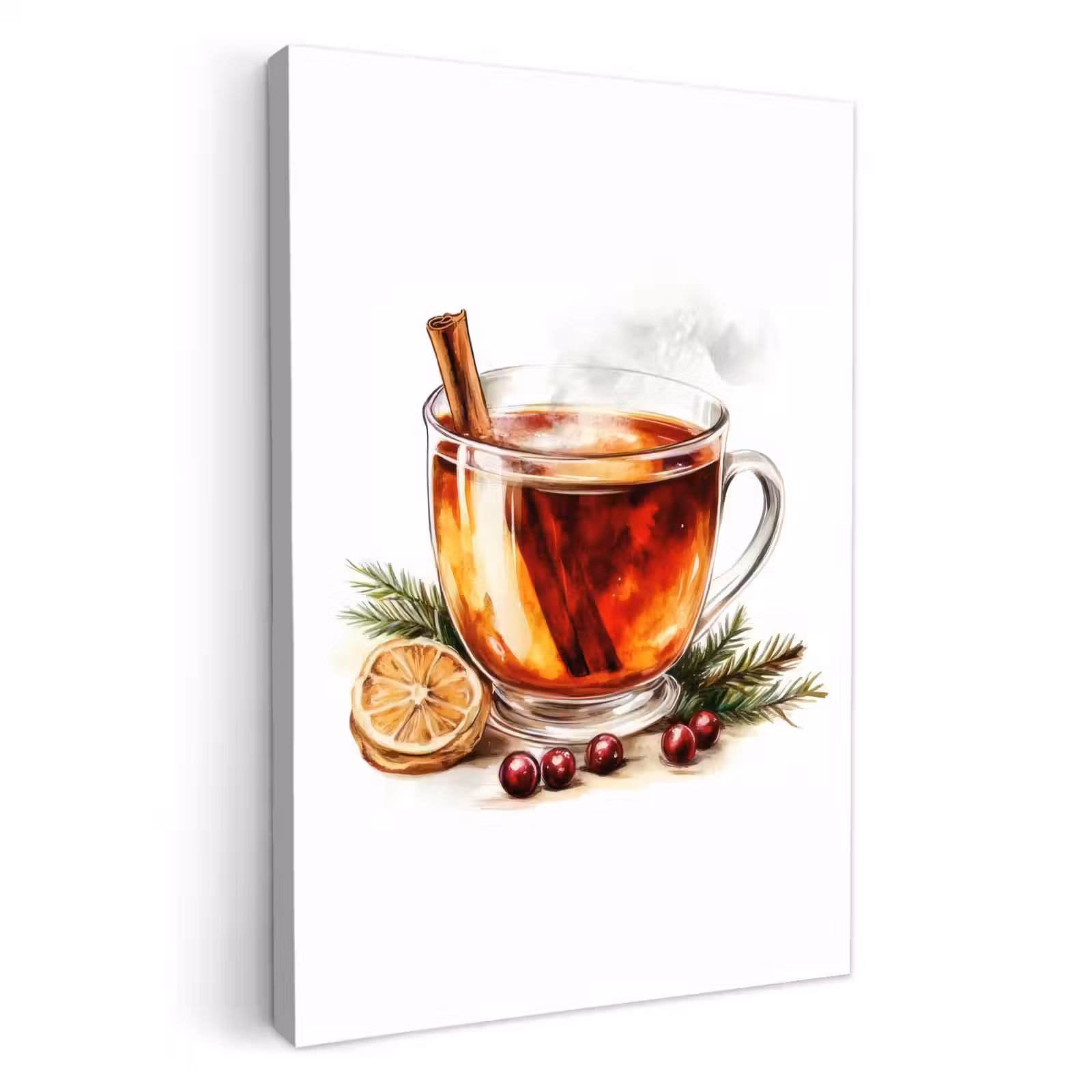 Lienzos decorativos - Té - Cálido - Invierno - Ambiente — 1