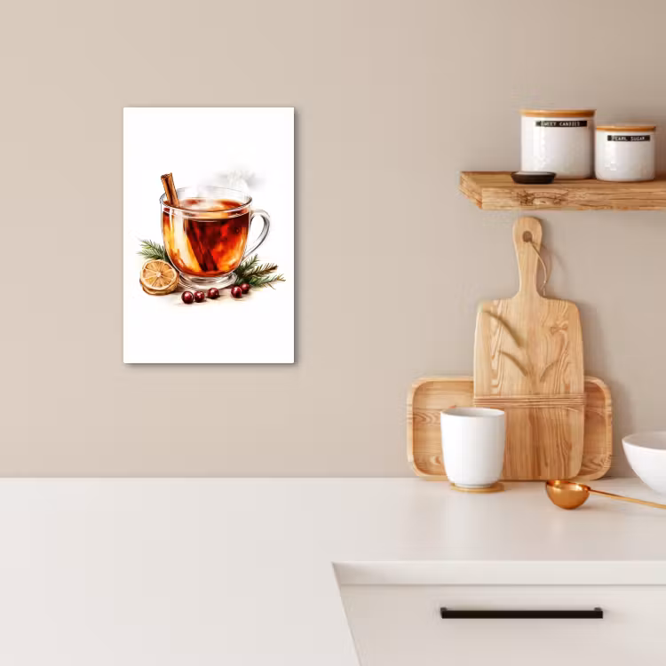 Lienzos decorativos - Té - Cálido - Invierno - Ambiente — 2