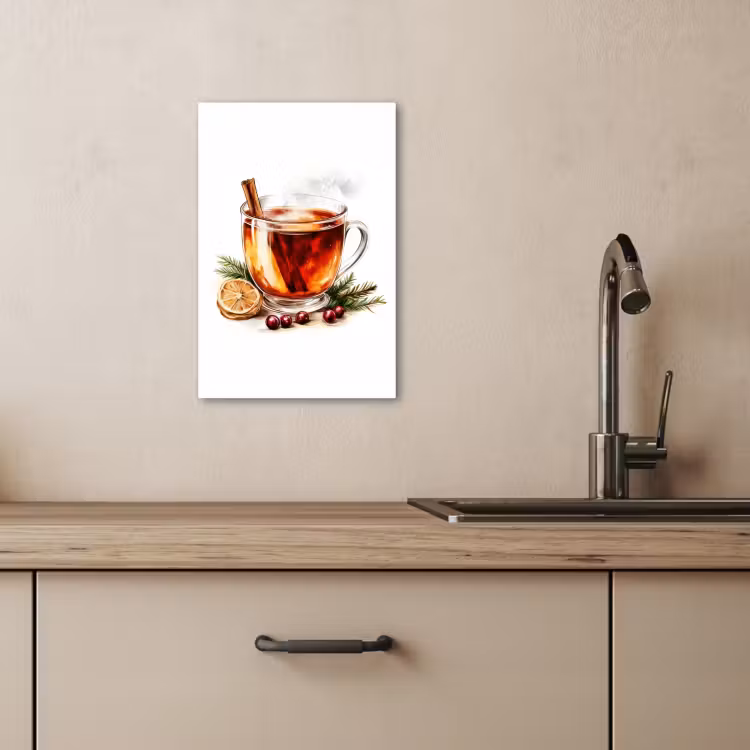 Lienzos decorativos - Té - Cálido - Invierno - Ambiente — 4