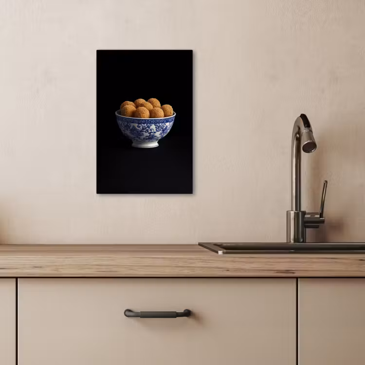 Lienzos decorativos - Azul de Delft - Bitterballen - Holanda - Cuenco — 3