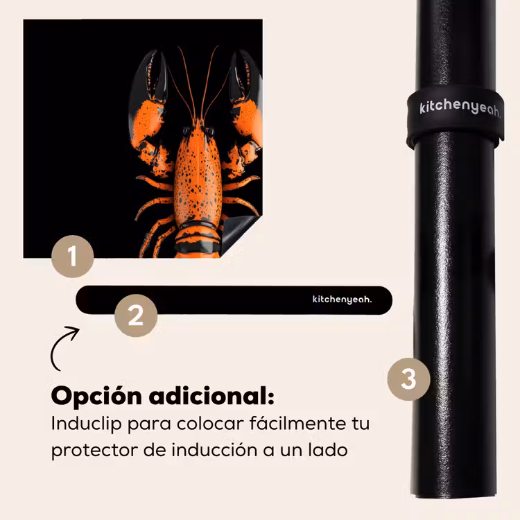 Protector de inducción - Cancro - Arancione - Nero - Moderno — 8
