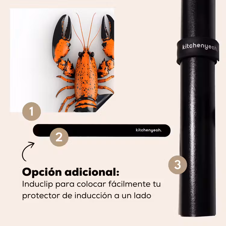 Protector de inducción - Cancro - Nero - Arancione - Bianco - Unico — 8