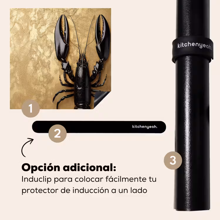 Protector de inducción - Cancro - Nero - Oro - Lusso — 8