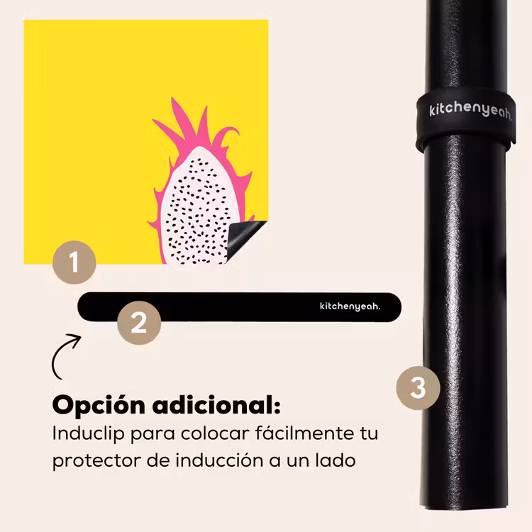 Protector de inducción - Ilustración - Fruta del dragón - Colorido — 8