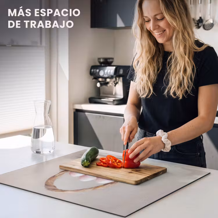 Protector de inducción - Cesta - Huevos - Rosa — 5