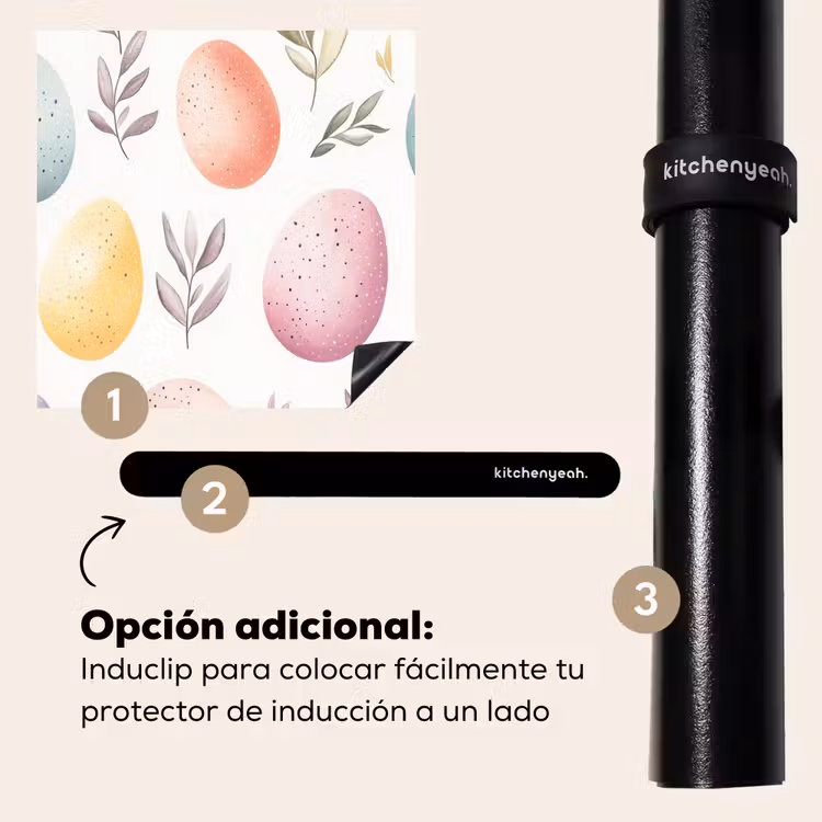 Protector de inducción - Huevos - Colorido - Patrón — 8