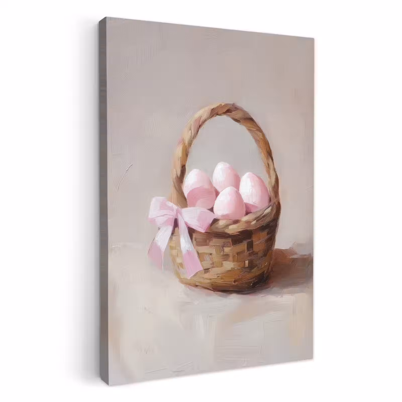 Cesta - Huevos - Rosa — 1