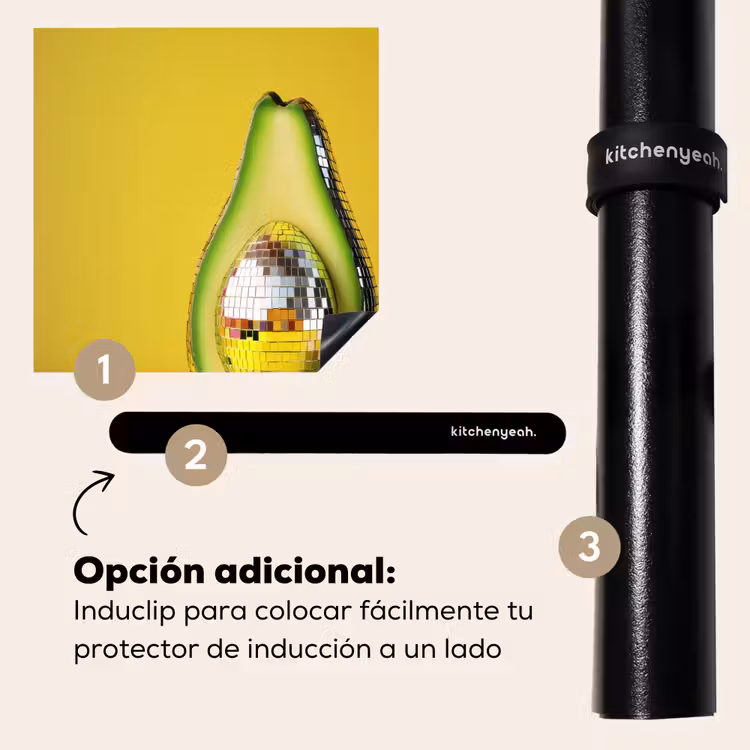 Protector de inducción - Avocado - Discoball - Giallo - Brillantini — 8