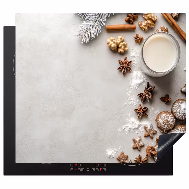 Protector de inducción - Erbe - Inverno - Latte - Cemento — 1