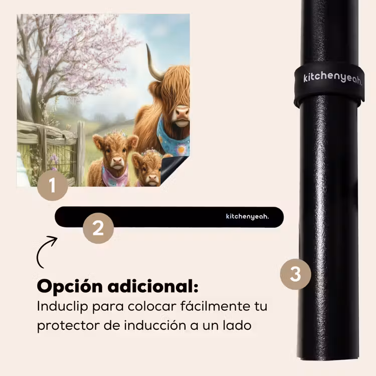 Protector de inducción - Highlanders escoceses - Huevos de Pascua - Primavera — 8