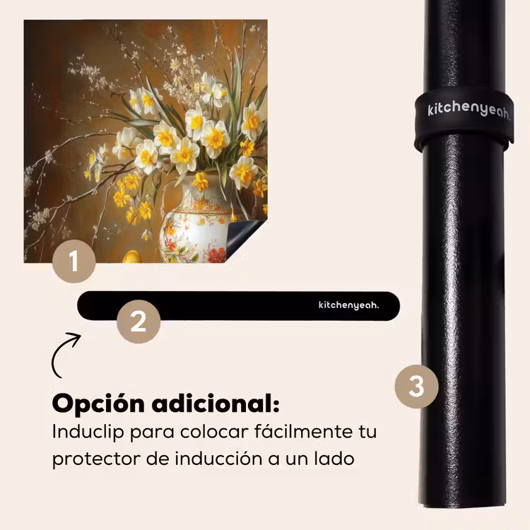 Protector de inducción - Huevos de Pascua - Naturaleza muerta - Jarrón — 8