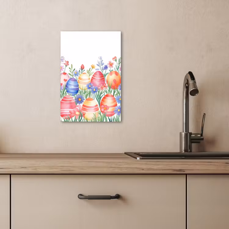 Jardín de flores - Colorido - Huevos — 3