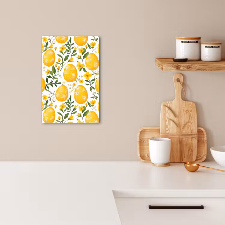 Flores - Huevos de Pascua - Amarillo — 3