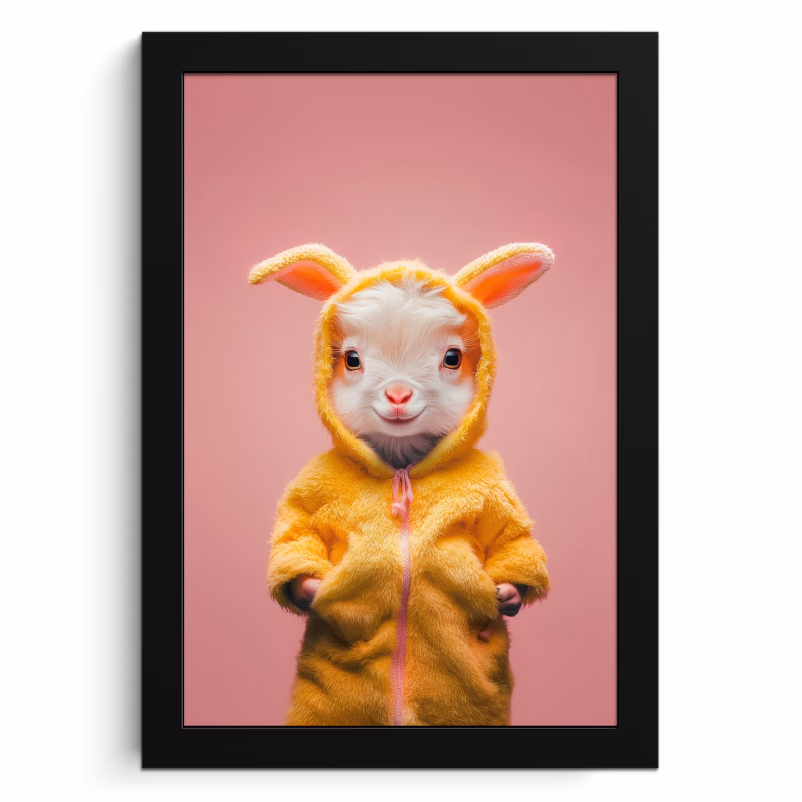 Cuadros enmarcados - Disfraz - Cabra - Conejo de Pascua — 1