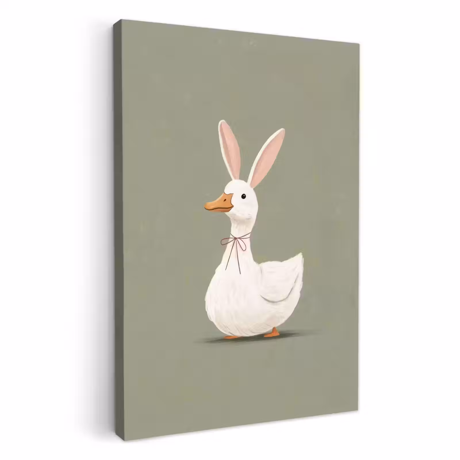 Pato - Orejas de conejo - Gris — 1