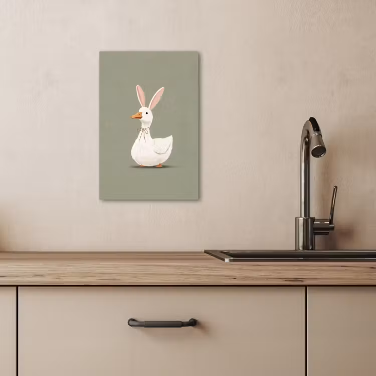 Pato - Orejas de conejo - Gris — 3
