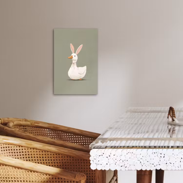 Pato - Orejas de conejo - Gris — 4