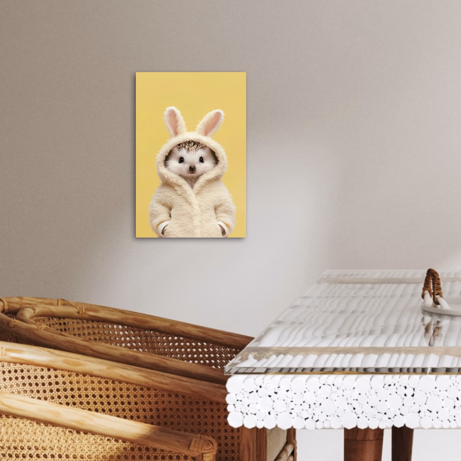KitchenYeah - Cocina - Lienzo - Erizo - Conejo de Pascua - Disfraz — 1
