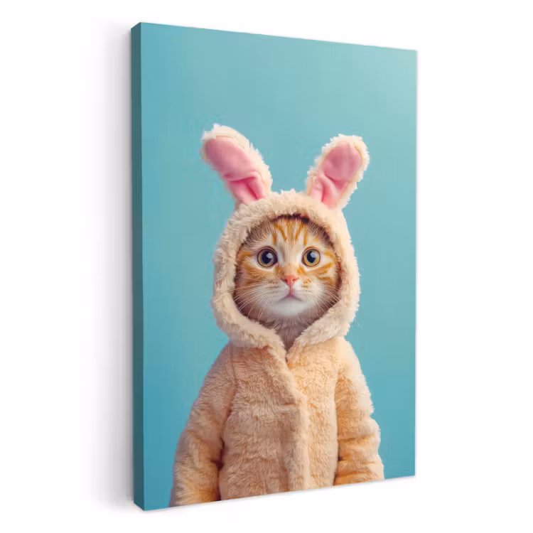 KitchenYeah - Cocina - Lienzo - Conejo de Pascua - Gato - Disfraz — 1