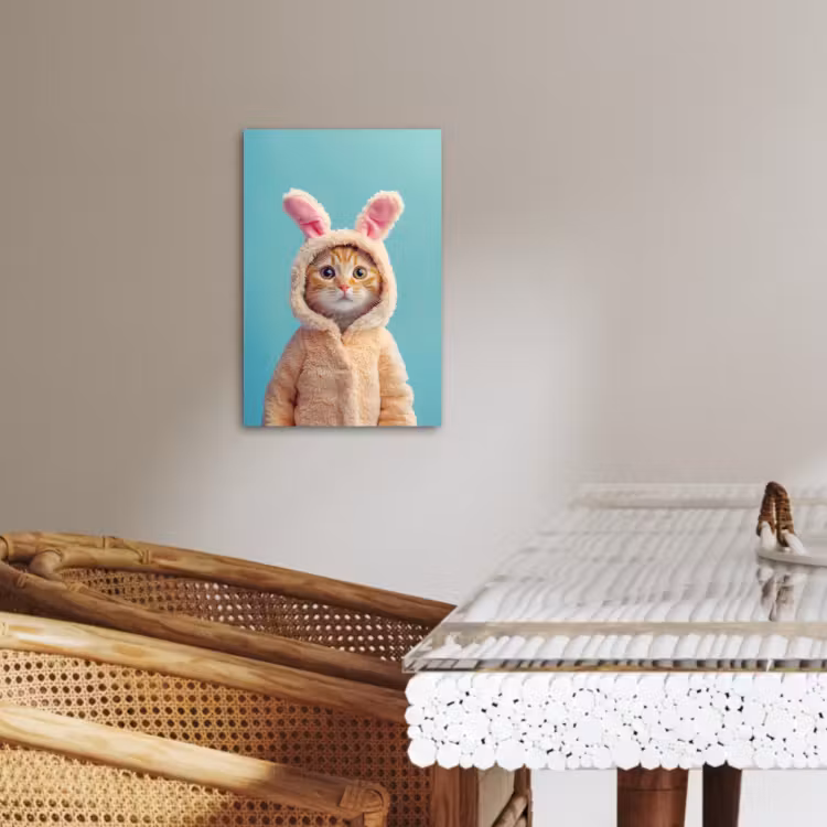 KitchenYeah - Cocina - Lienzo - Conejo de Pascua - Gato - Disfraz — 2