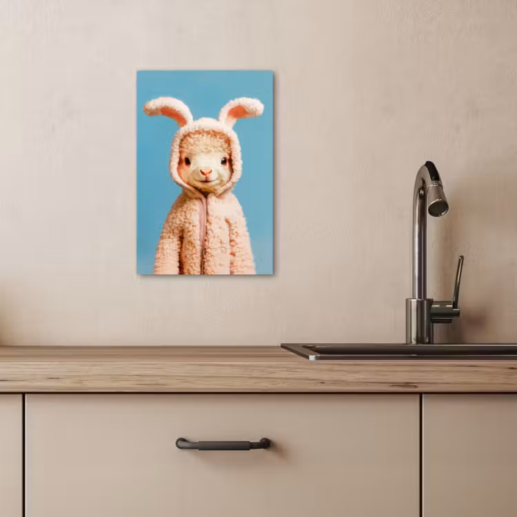KitchenYeah - Cocina - Lienzo - Cordero - Conejo de Pascua - Disfraz — 1