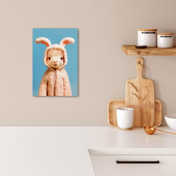KitchenYeah - Cocina - Lienzo - Cordero - Conejo de Pascua - Disfraz — 3