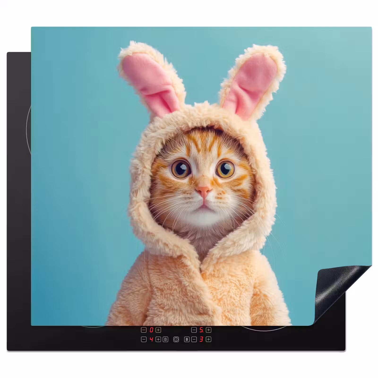 Protector de inducción - Conejo de Pascua - Gato - Disfraz — 1
