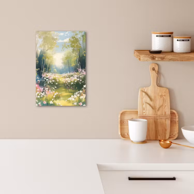 Lienzos decorativos - Bosque - Estilo de pintura - Colorido — 2