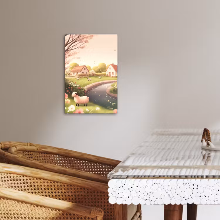 Lienzos decorativos - Ovejas - casa rural - campo — 4