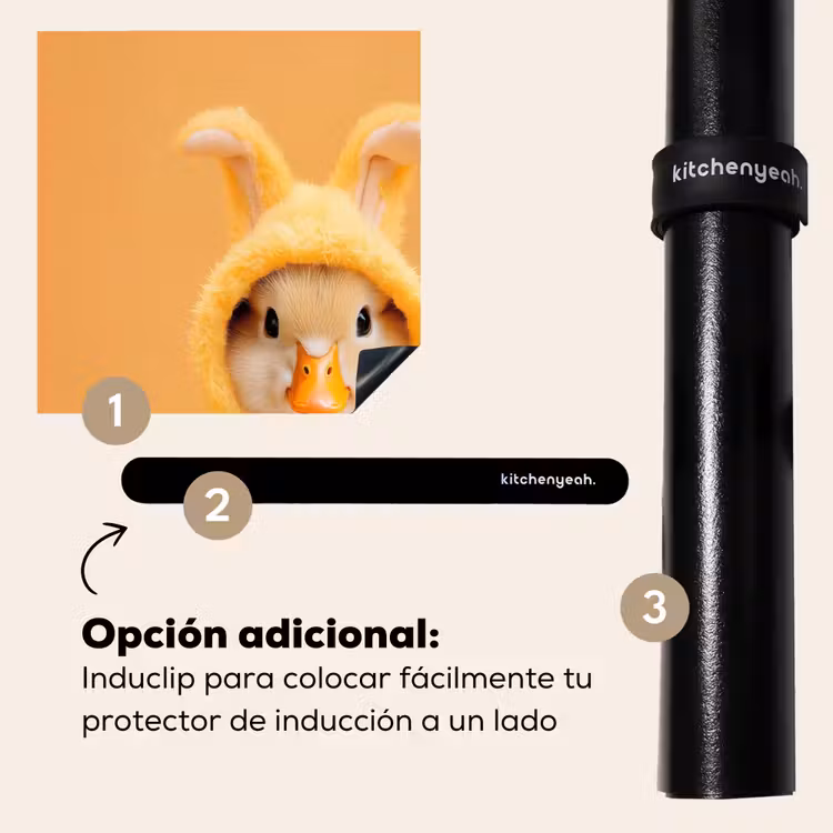 Protector de inducción - Conejo de Pascua - Disfraz - Pato — 8