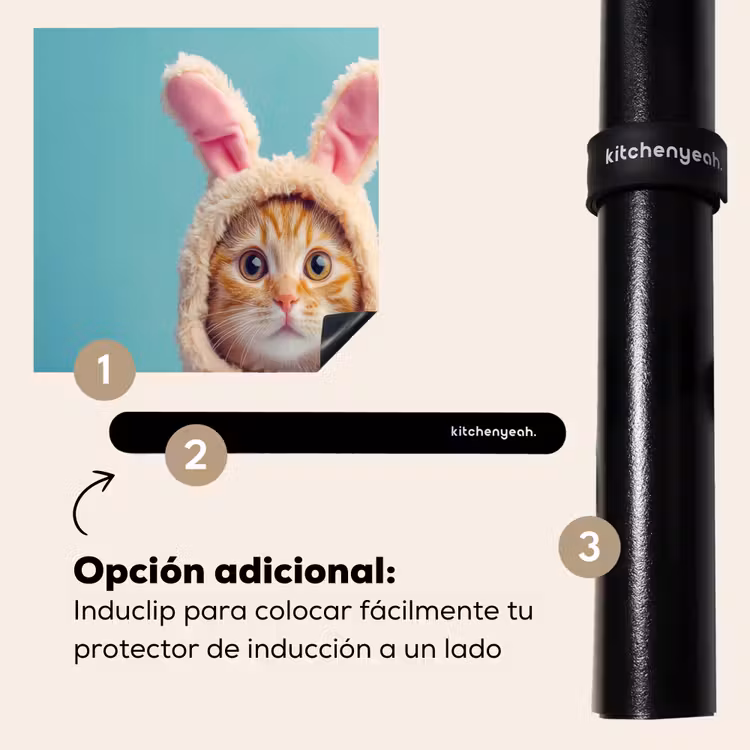 Protector de inducción - Conejo de Pascua - Gato - Disfraz — 8