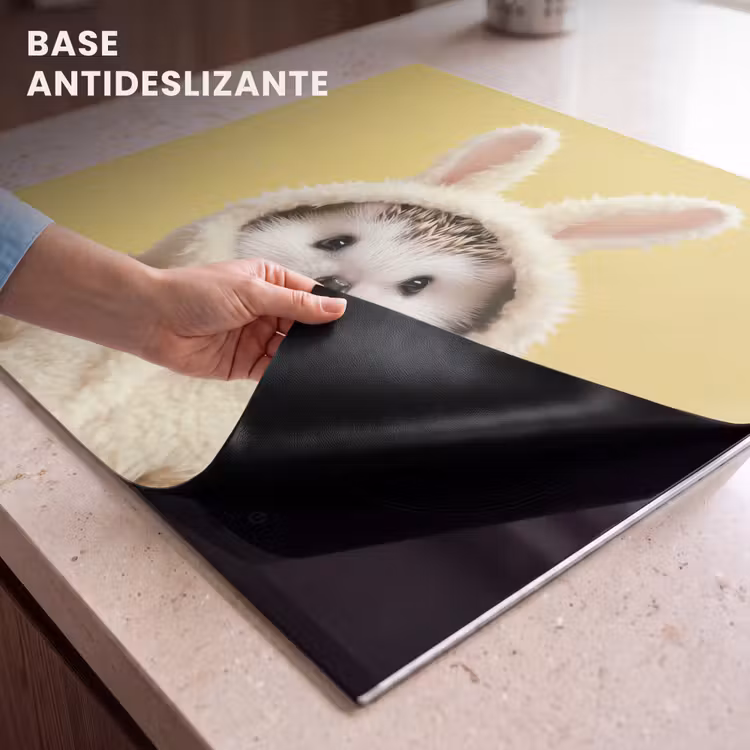 Protector de inducción - Erizo - Conejo de Pascua - Disfraz — 6