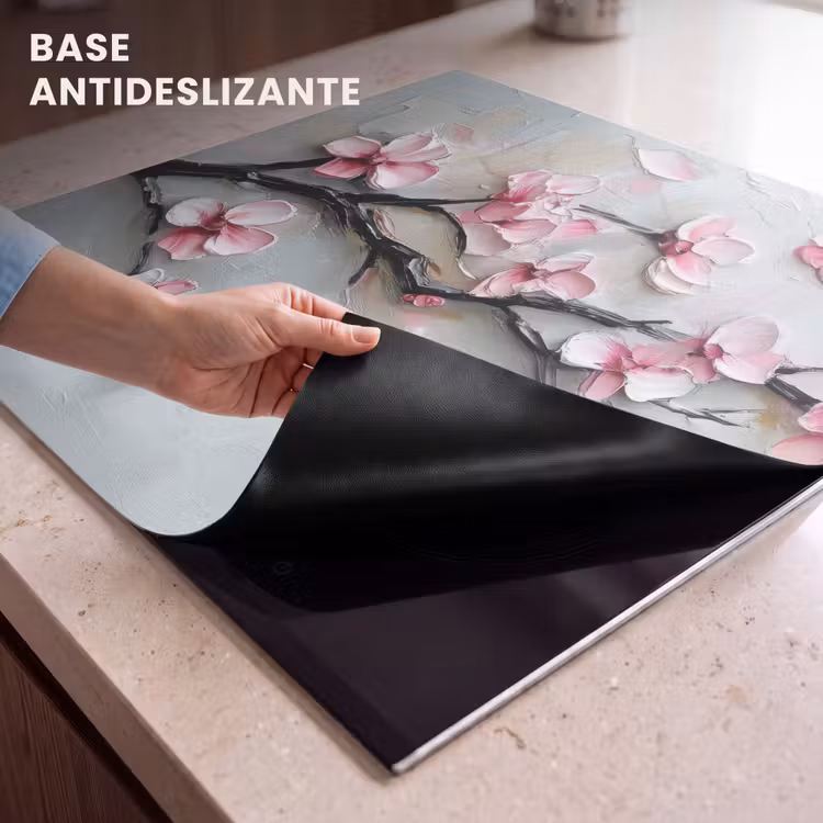 Protector de inducción - Blossom - Artístico - Rosa - Sakura — 6